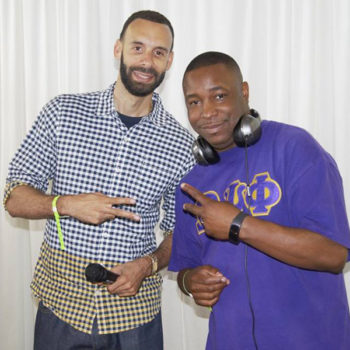 MC Comedian Renard Hirsch and DJ Pat